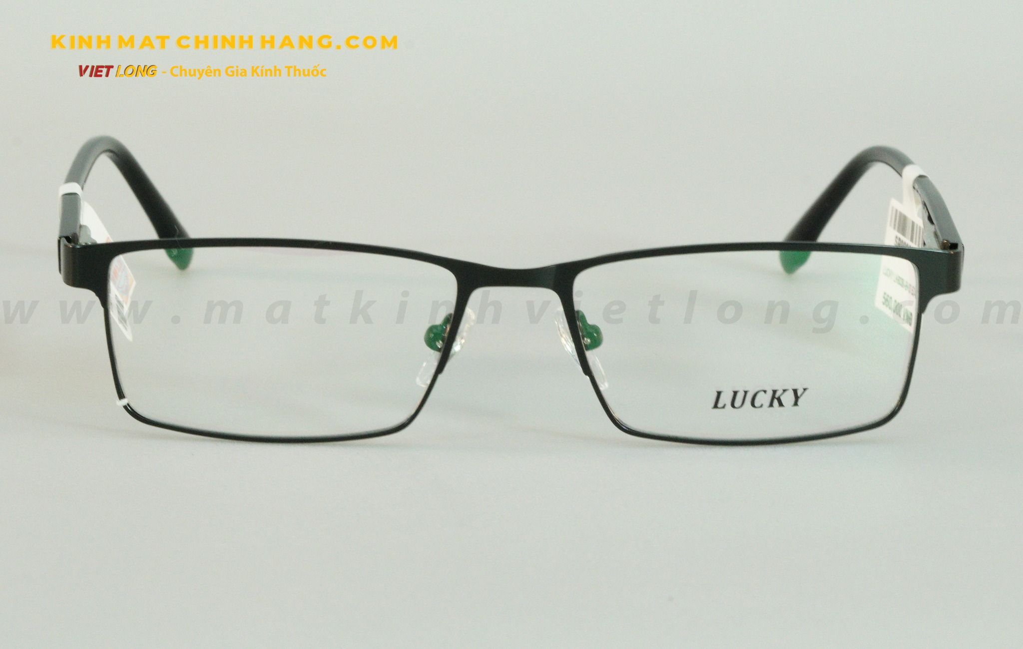  GỌNG KÍNH LUCKY LK6038-BKS 53-16 