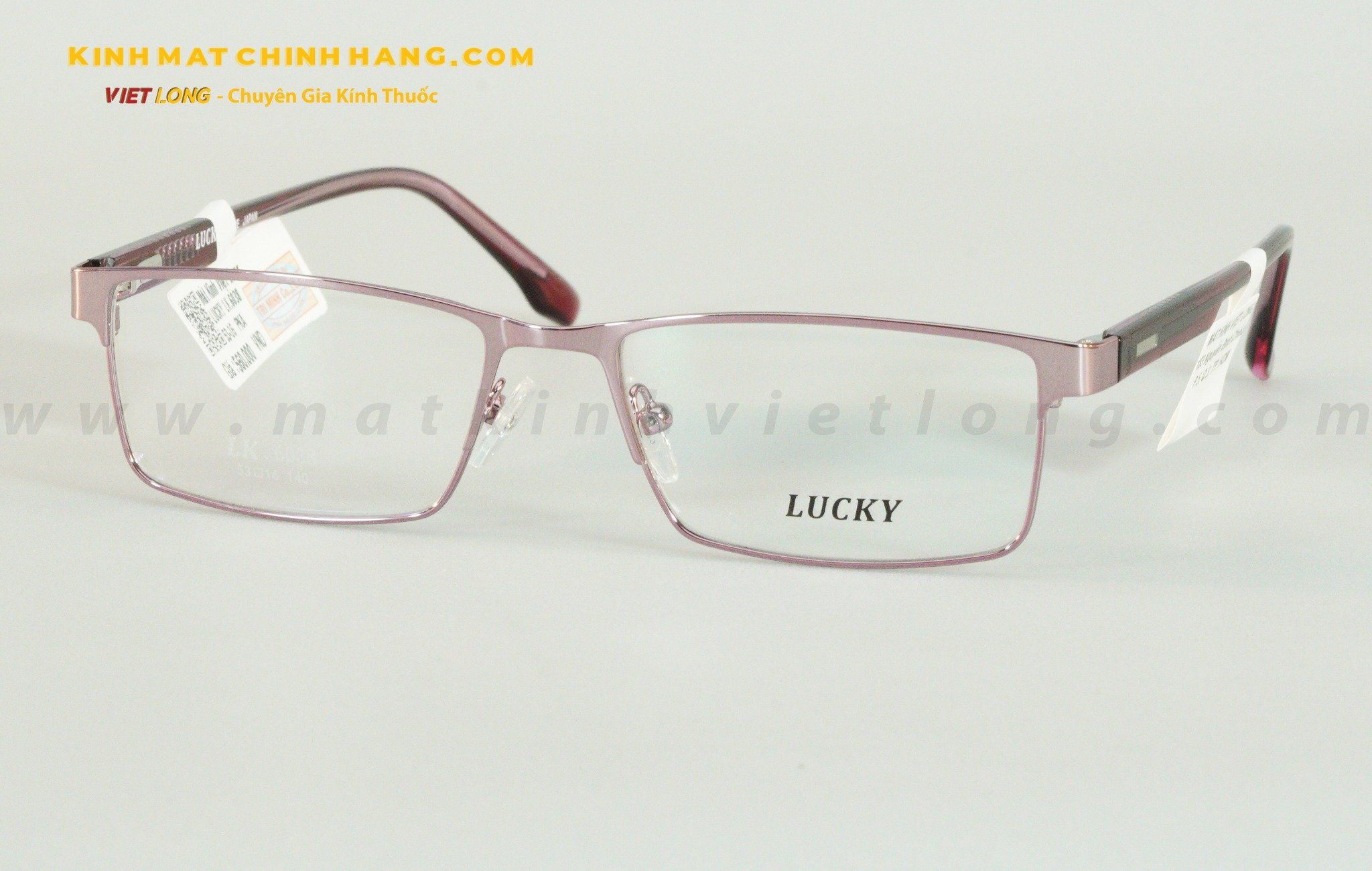  GỌNG KÍNH LUCKY LK6038-PKA 53-16 