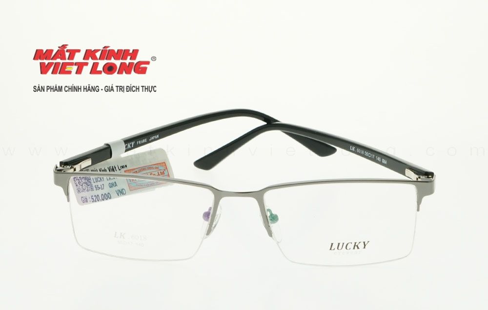  GỌNG KÍNH LUCKY LK6018-GNA 55-17 