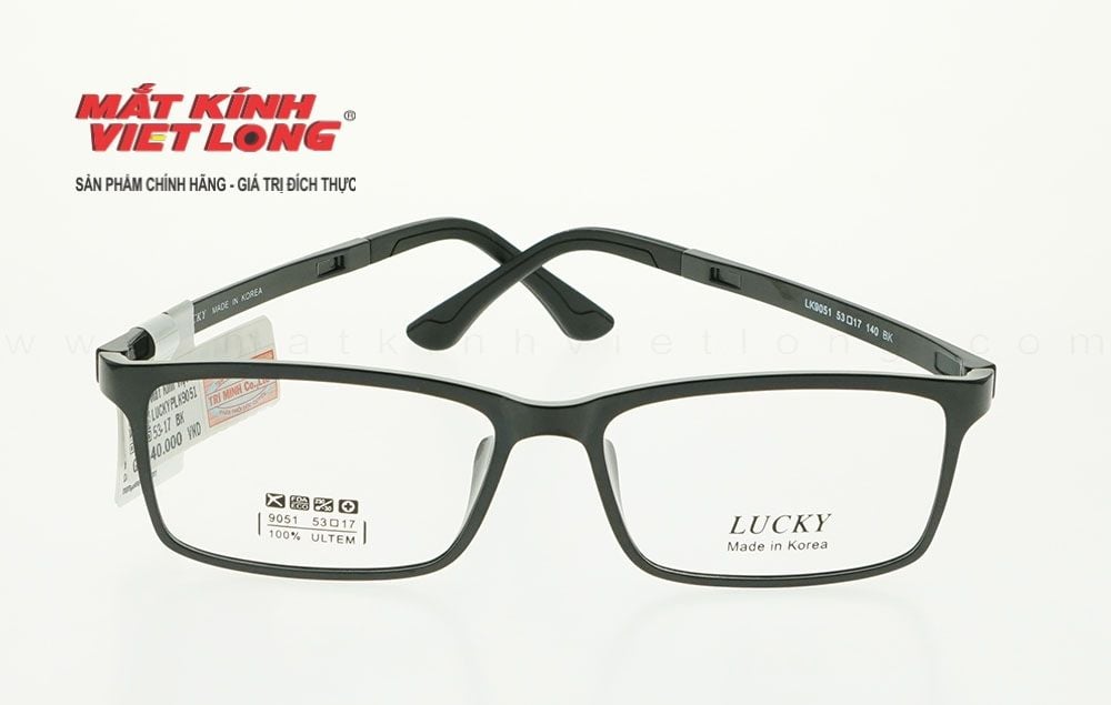  GỌNG KÍNH LUCKY LK9051-BK 53-17 