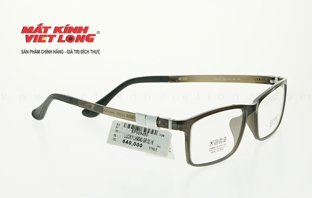  GỌNG KÍNH LUCKY LK9040-GR 52-18 