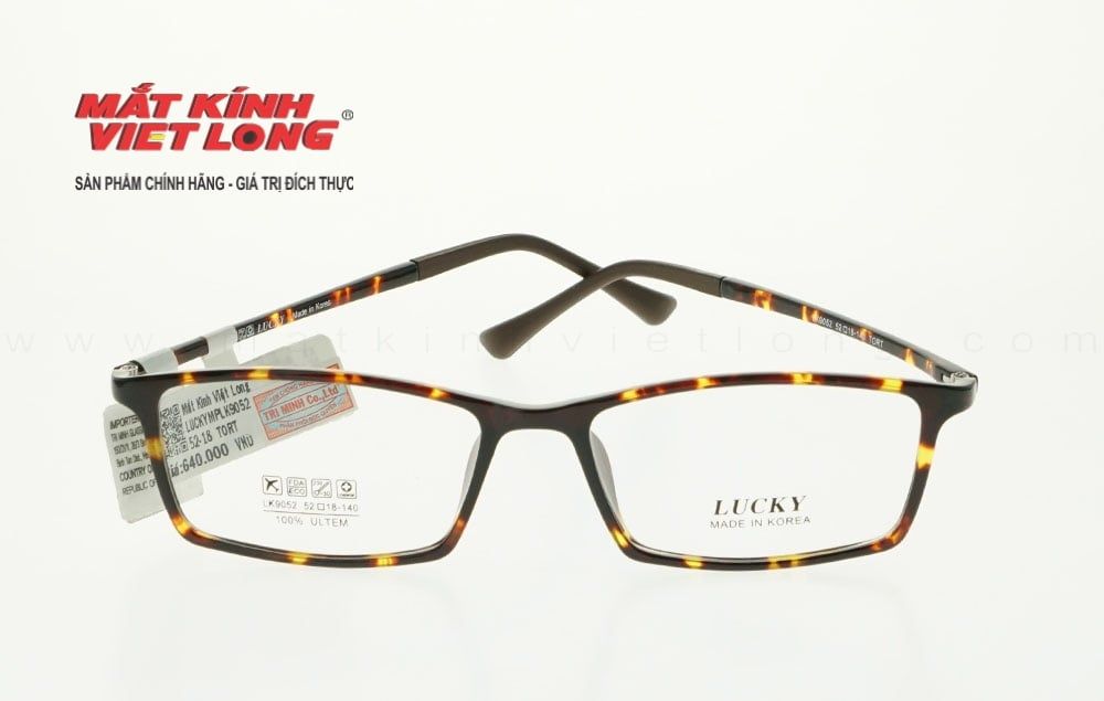  GỌNG KÍNH LUCKY LK9052-TORT 52-18 