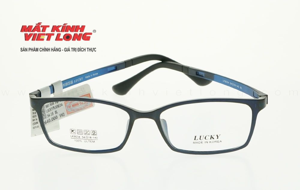  GỌNG KÍNH LUCKY LK9034-BL 54-18 