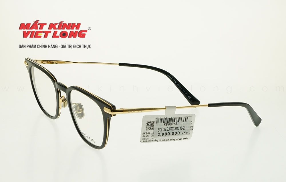  GỌNG KÍNH BOLON BJ6003-B10 48-20 