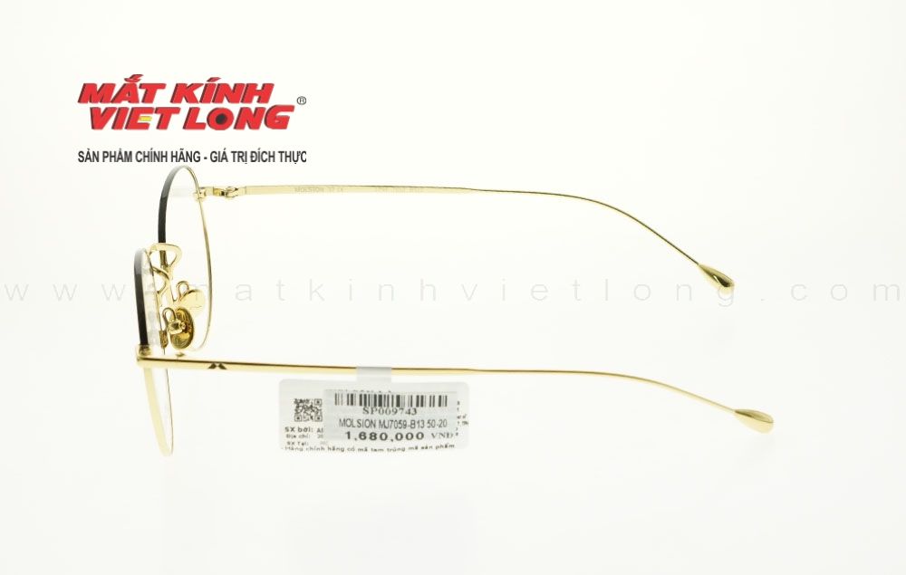  GỌNG KÍNH MOLSION MJ7059-B13 50-20 