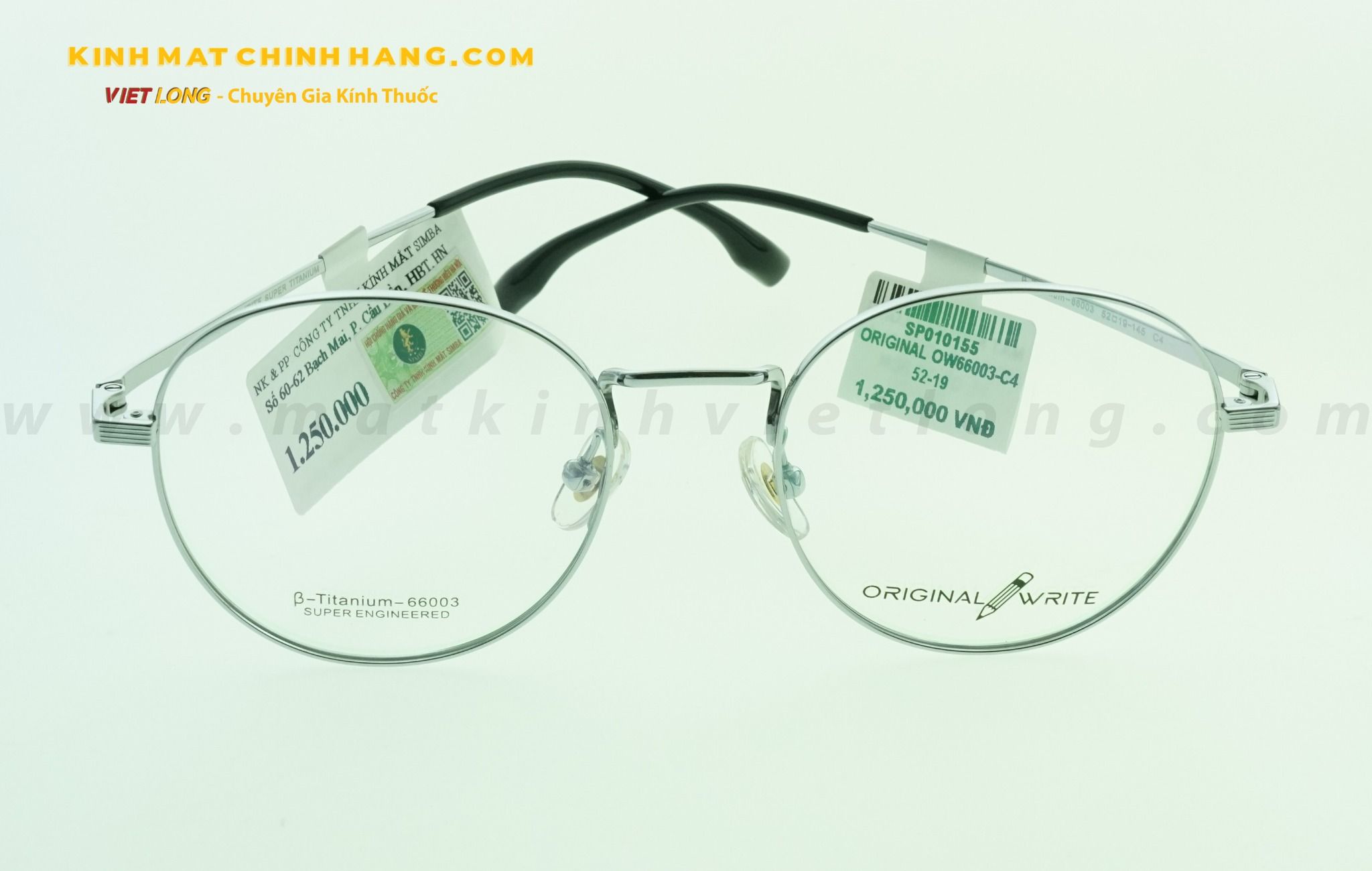  GỌNG KÍNH ORIGINAL OW66003-C4 52-19 