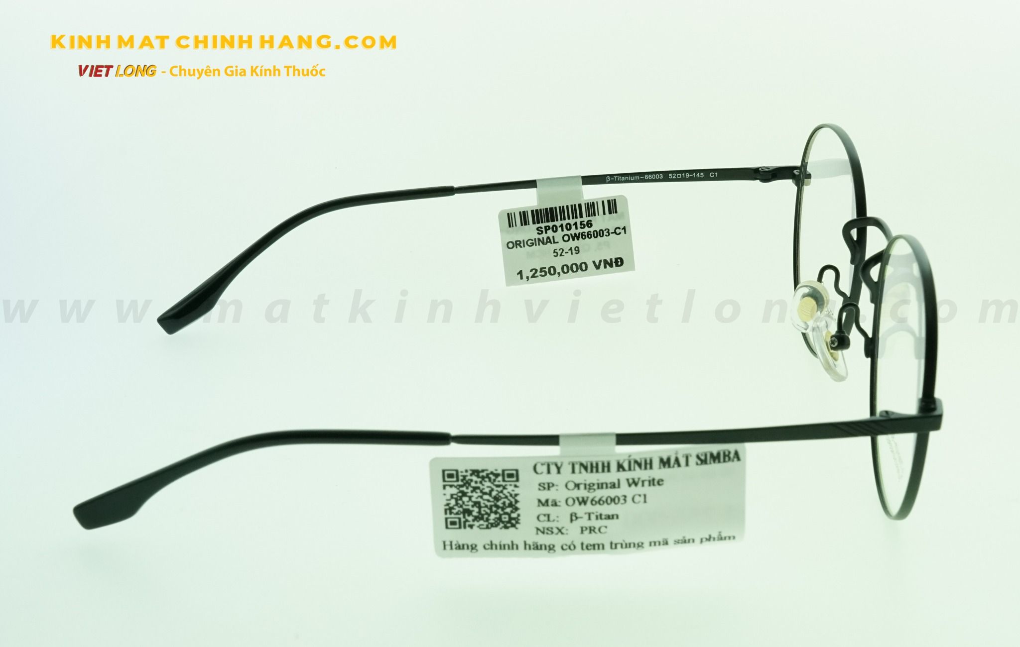  GỌNG KÍNH ORIGINAL OW66003-C1 52-19 