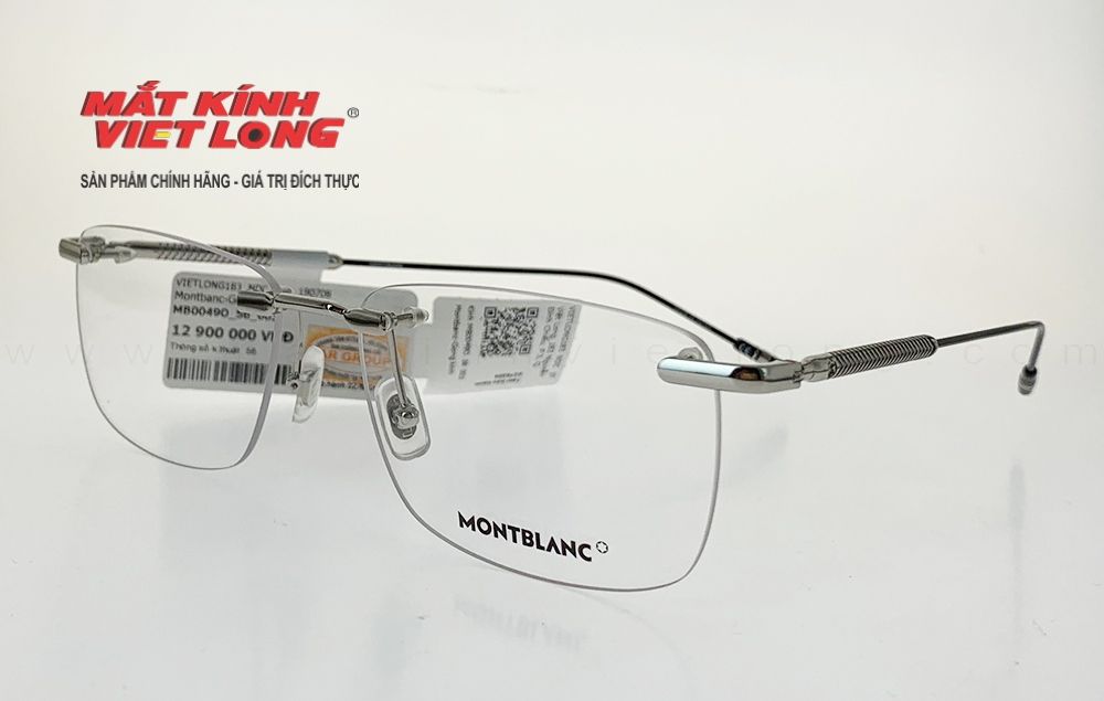  GỌNG KÍNH MONTBLANC MB0049O-003 58-17 