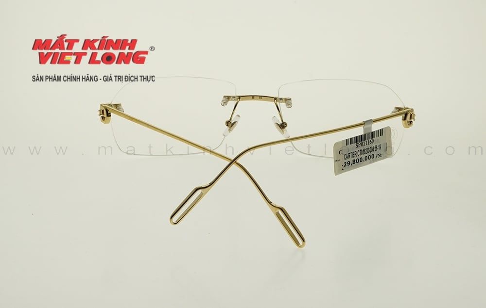  GỌNG KÍNH CARTIER CT0162O-004 58-19 