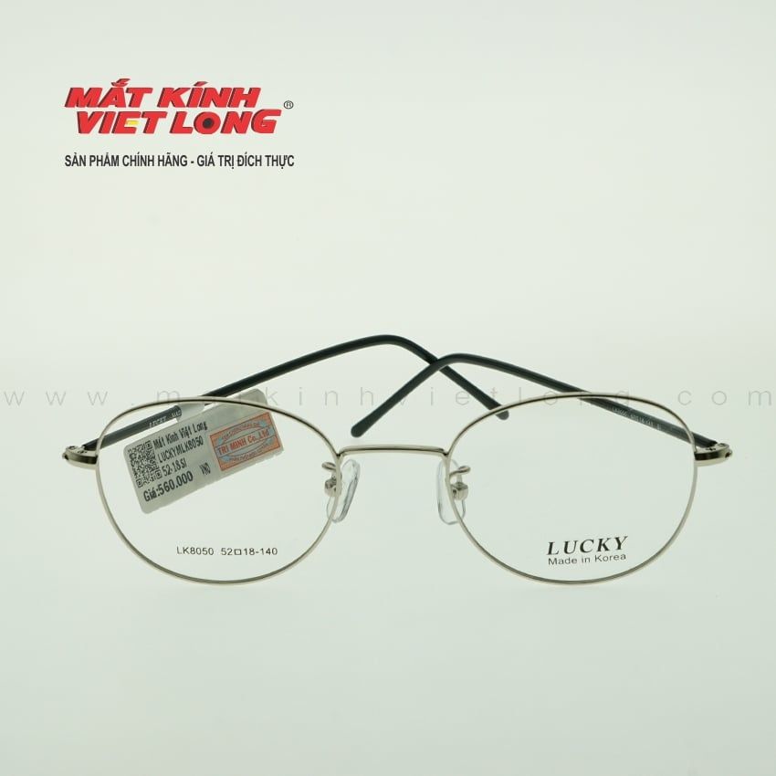  GỌNG KÍNH LUCKY LK8050-SI 52-18 