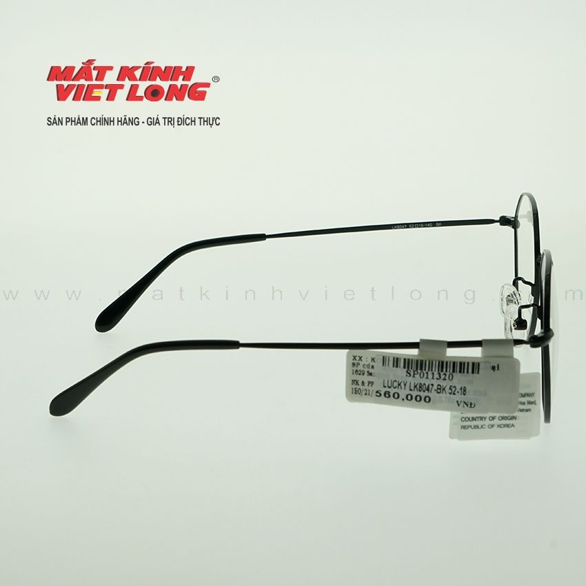  GỌNG KÍNH LUCKY LK8047-BK 52-18 