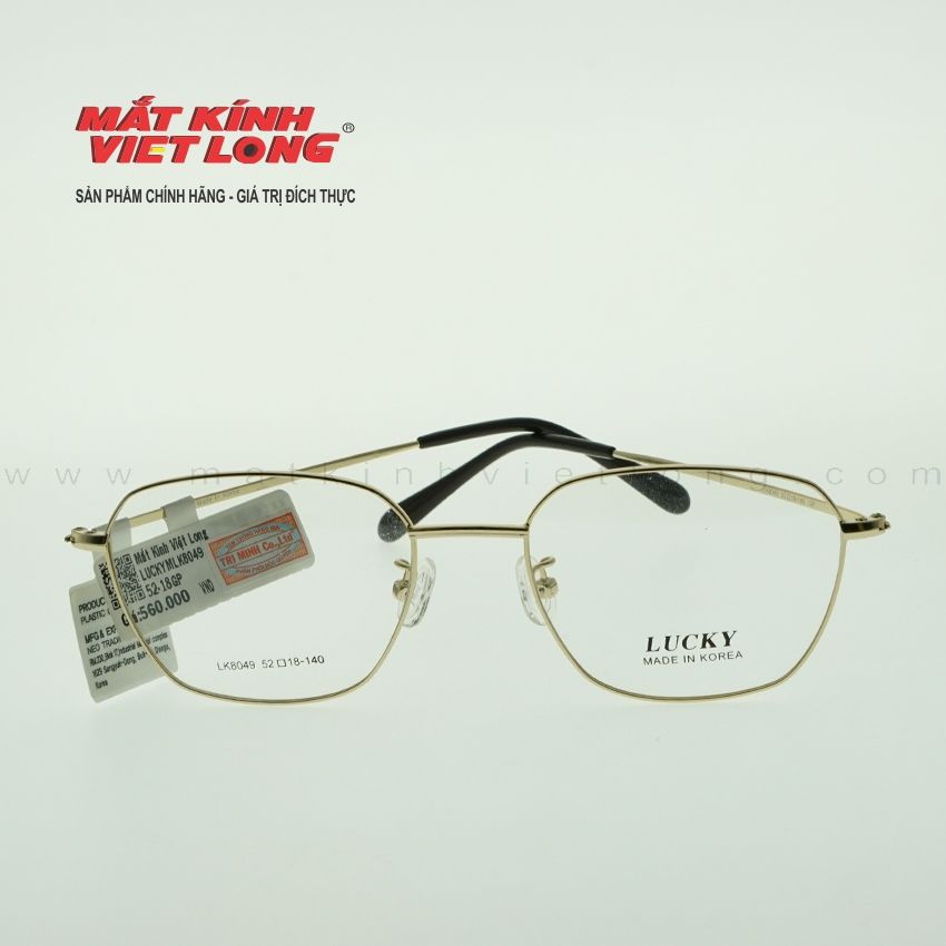  GỌNG KÍNH LUCKY LK8049-GP 52-18 