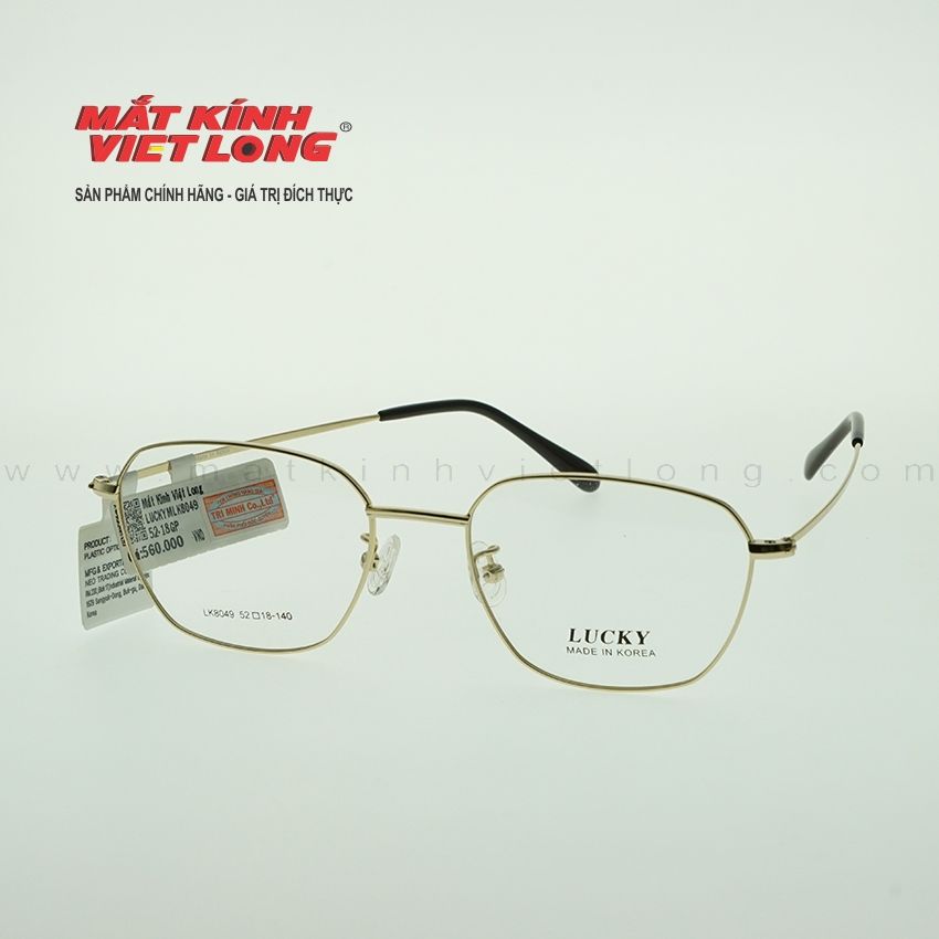  GỌNG KÍNH LUCKY LK8049-GP 52-18 