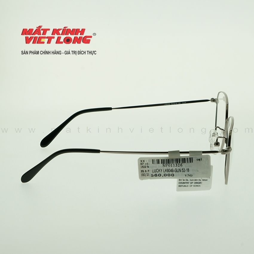  GỌNG KÍNH LUCKY LK8049-GUN 52-18 