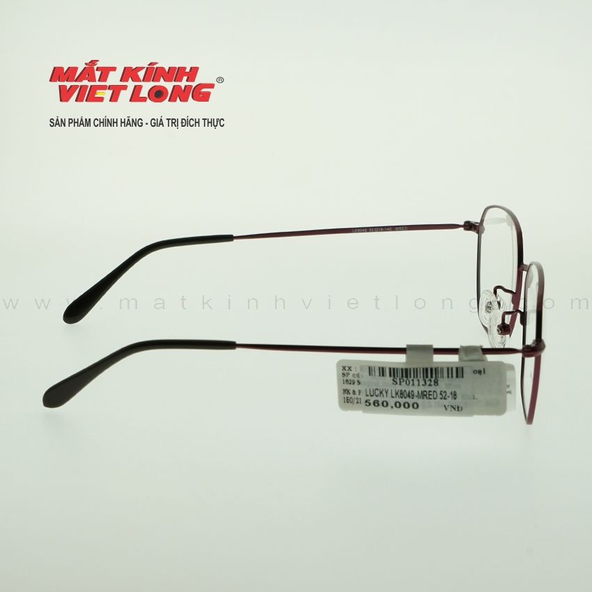  GỌNG KÍNH LUCKY LK8049-MRED 52-18 