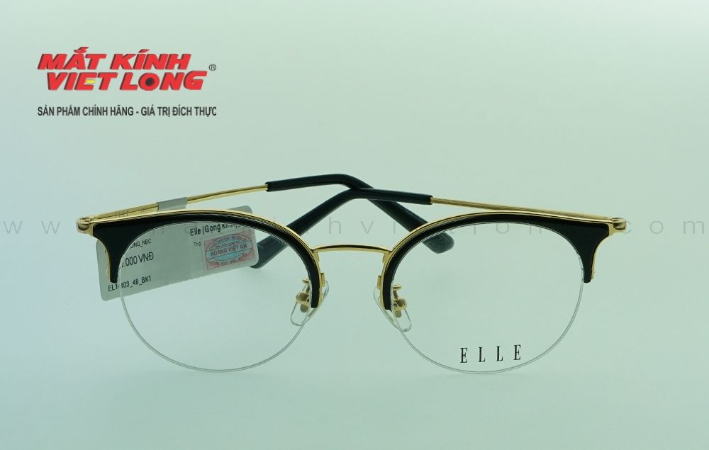  GỌNG KÍNH ELLE EL14403-BK1 48-19 