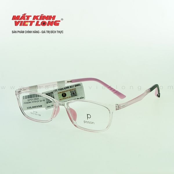 GỌNG KÍNH POSON 2118-C4 52-18 