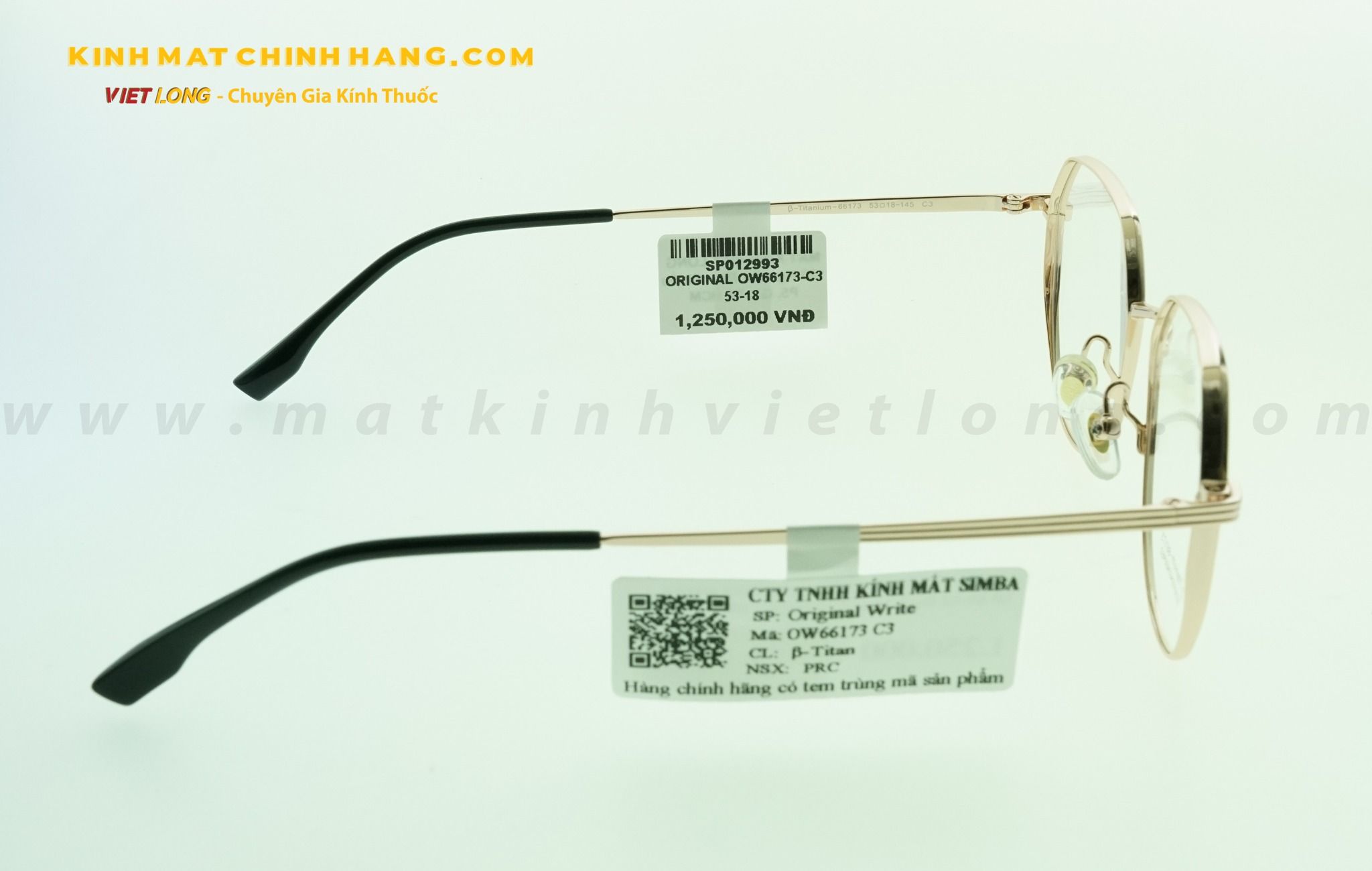  GỌNG KÍNH ORIGINAL OW66173-C3 53-18 