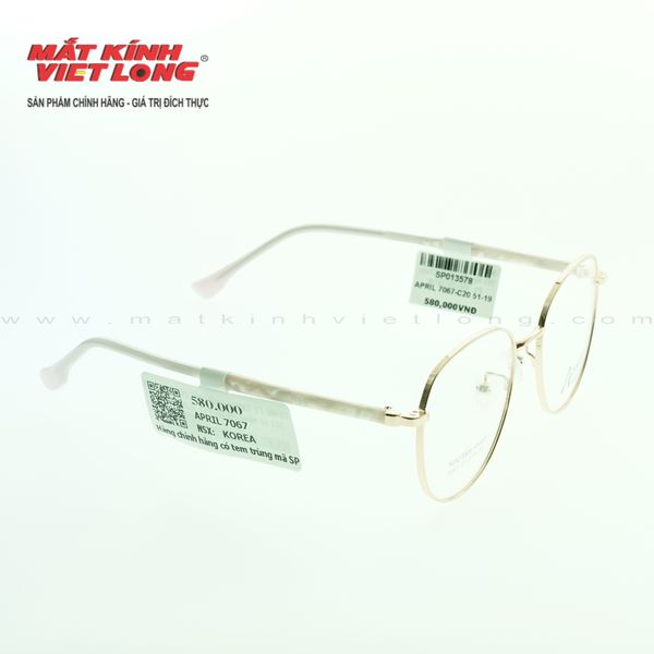  GỌNG KÍNH APRIL 7067-C20 51-19 