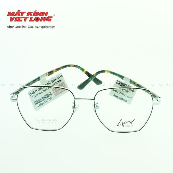  GỌNG KÍNH APRIL 7317-C5 52-17 