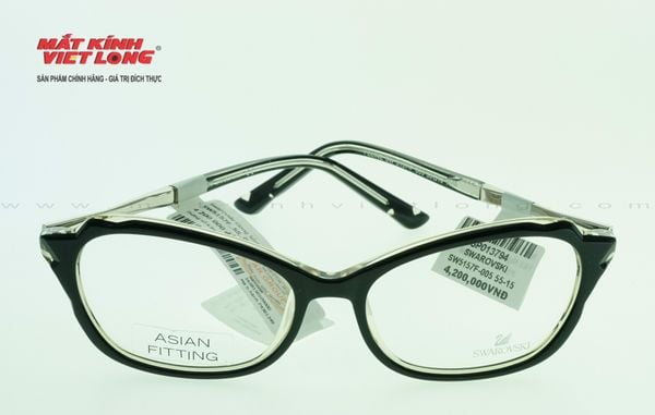  GỌNG KÍNH SWAROVSKI SW5157F-005 55-15 