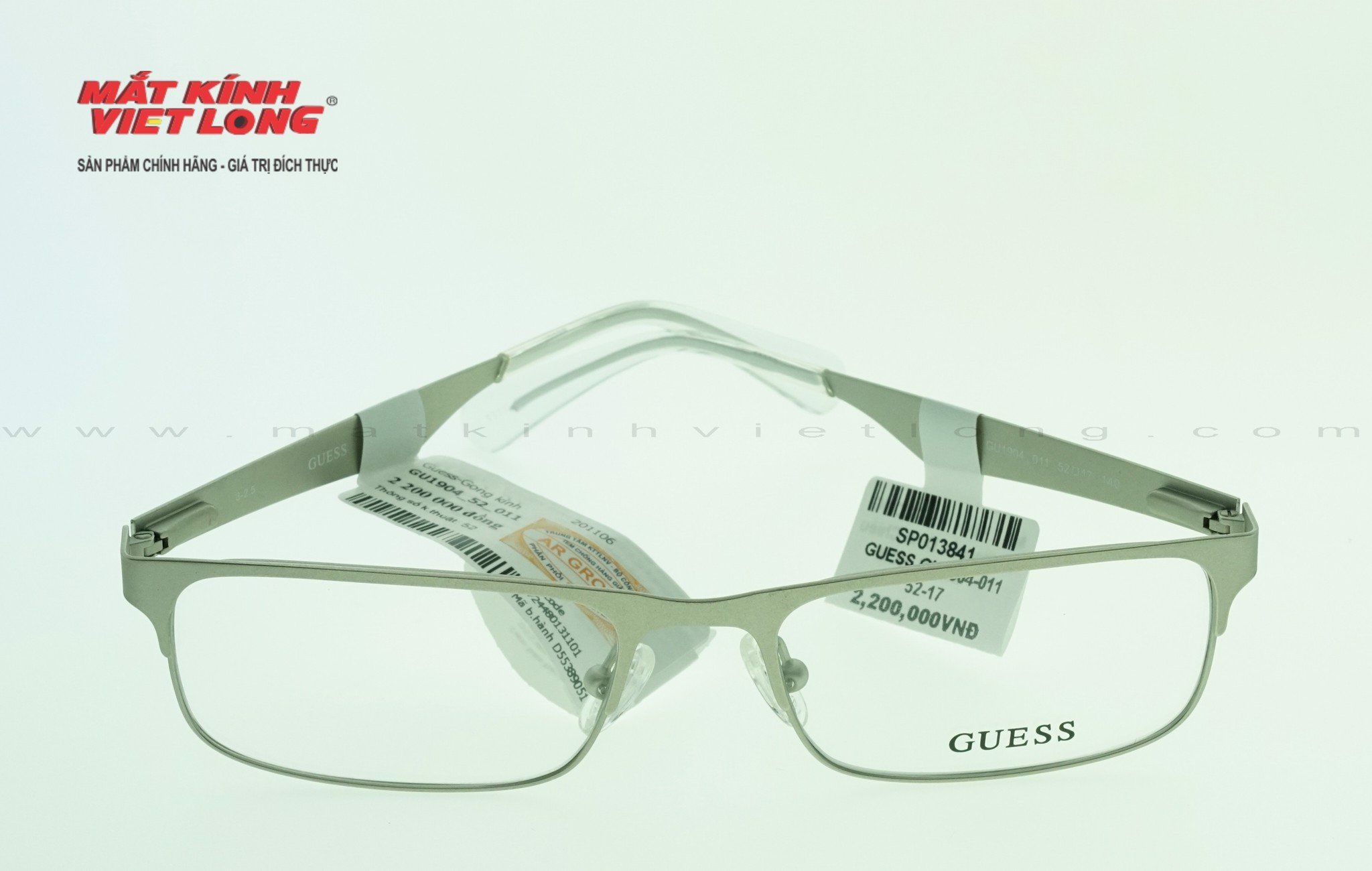  GỌNG KÍNH GUESS GU1904-011 52-17 