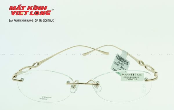  GỌNG KÍNH MKVL ZIRCONIA YTB629-C10 52-17 