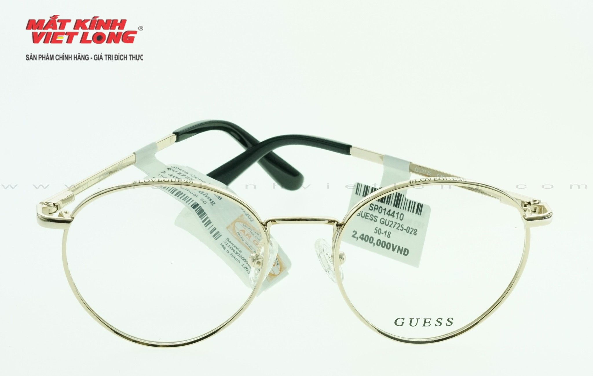  GỌNG KÍNH GUESS GU2725-028 50-18 