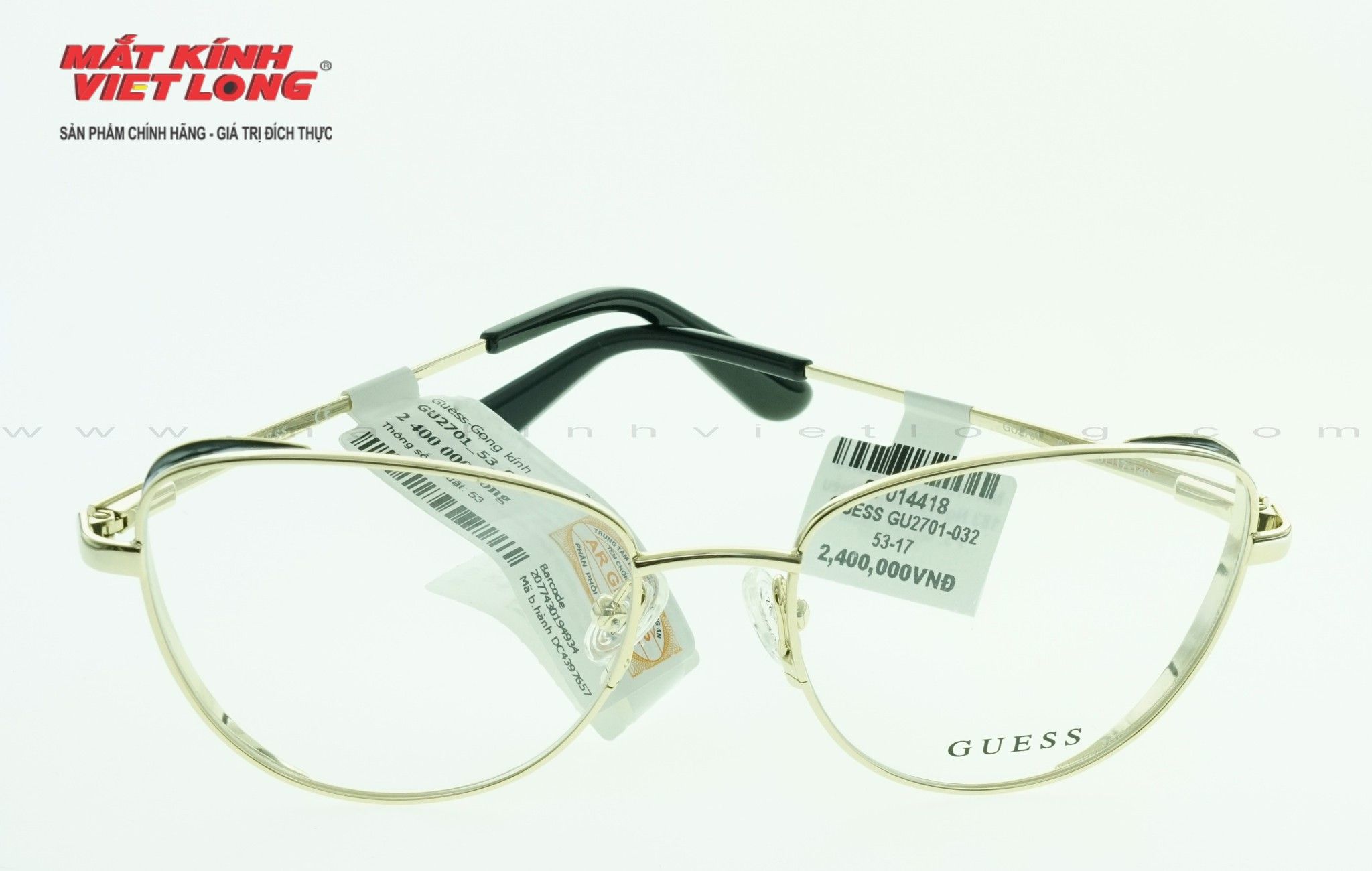  GỌNG KÍNH GUESS GU2701-032 53-17 