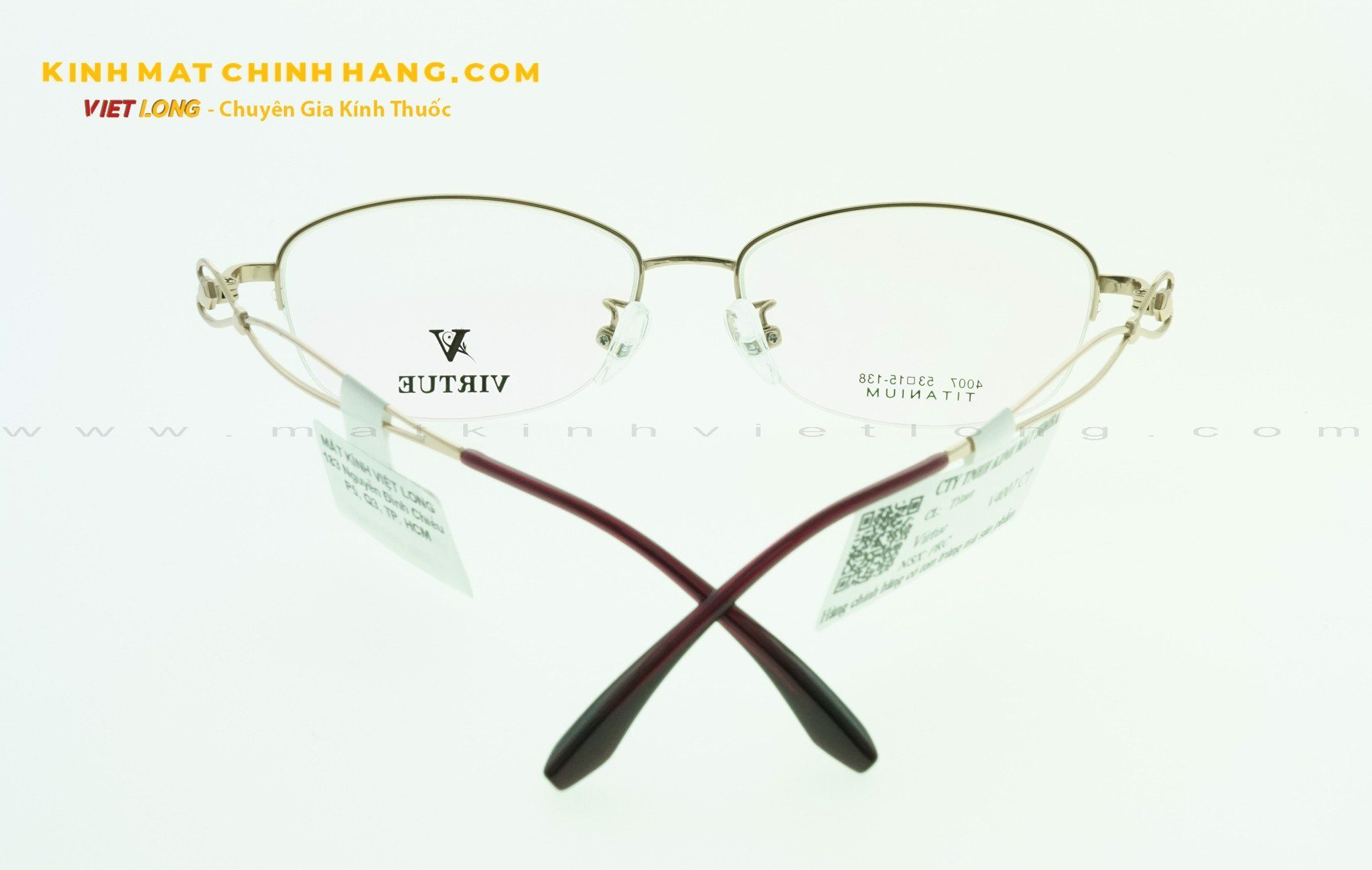  GỌNG KÍNH VIRTUE 4007-C7 53-15 