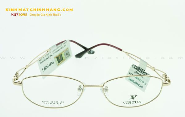  GỌNG KÍNH VIRTUE 4006-C7 53-16 