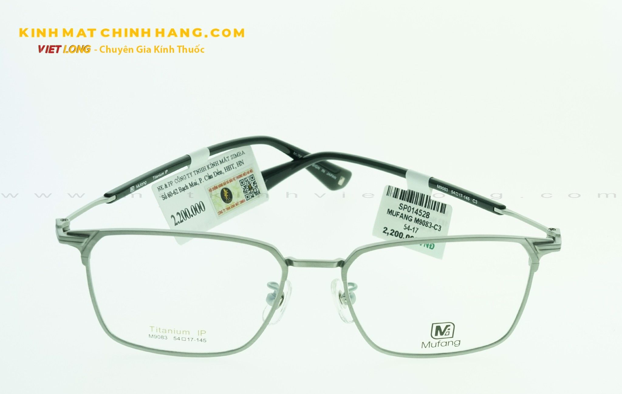  GỌNG KÍNH MUFANG M9083-C3 54-17 