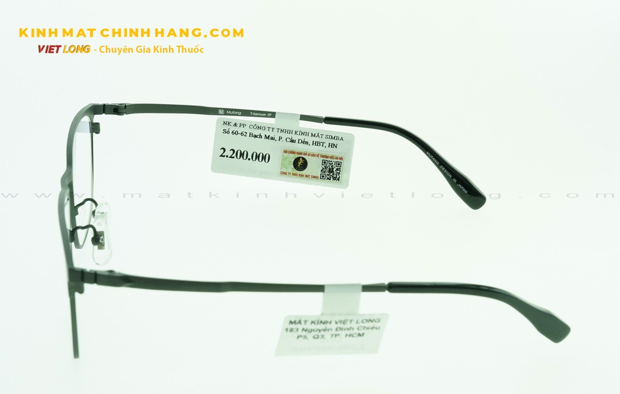  GỌNG KÍNH MUFANG M9038-C2 53-18 