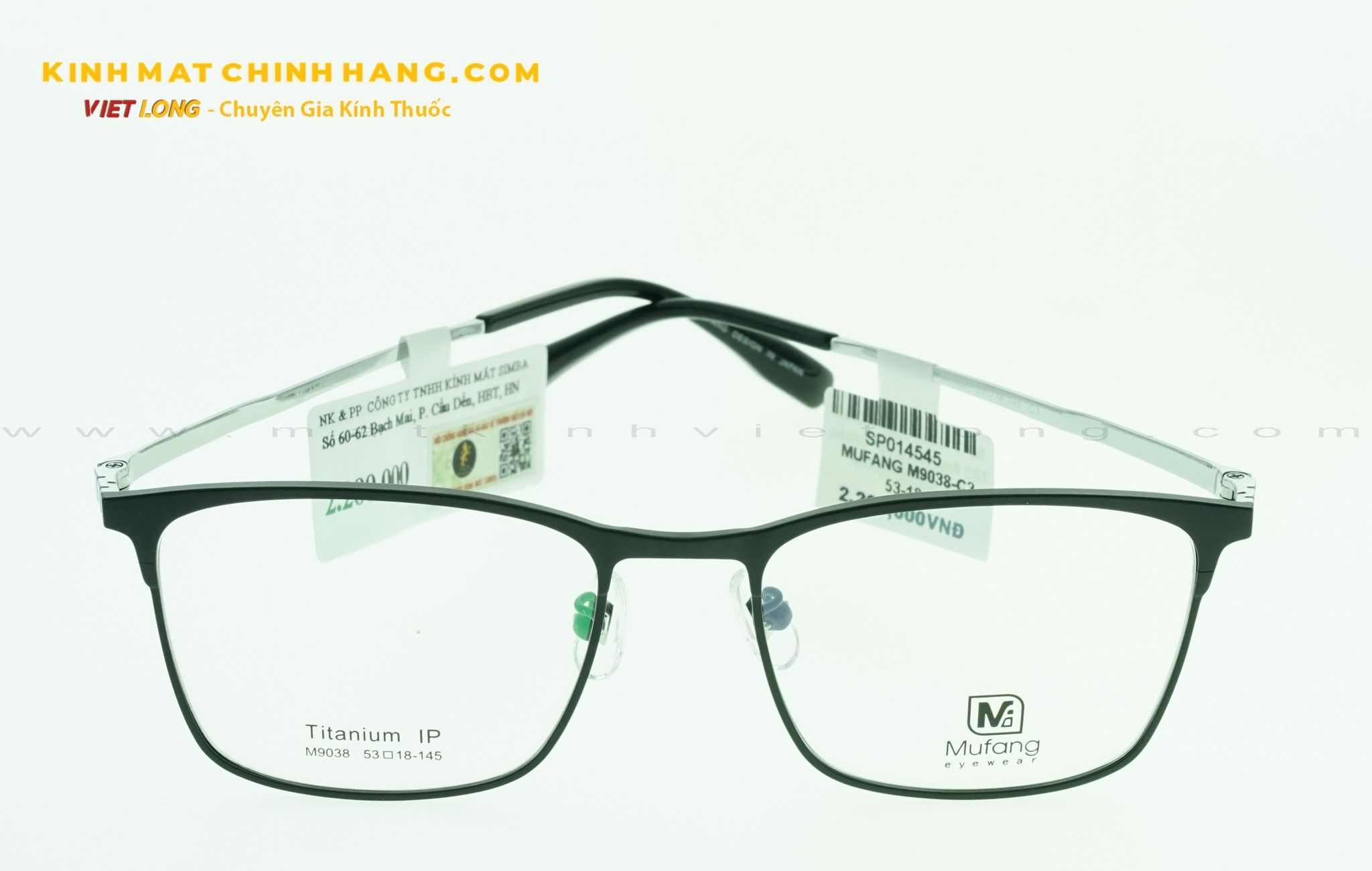  GỌNG KÍNH MUFANG M9038-C3 53-18 