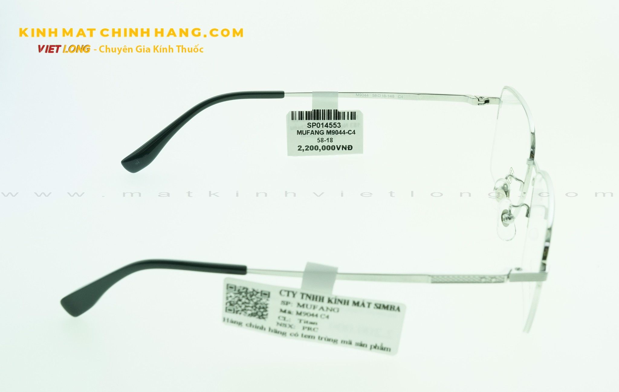  GỌNG KÍNH MUFANG M9044-C4 58-18 