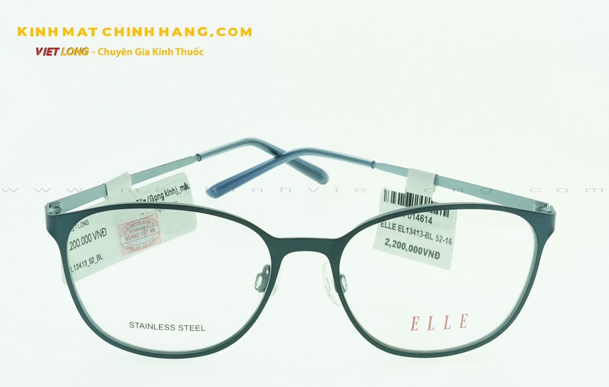  GỌNG KÍNH ELLE EL13413-BL 52-16 