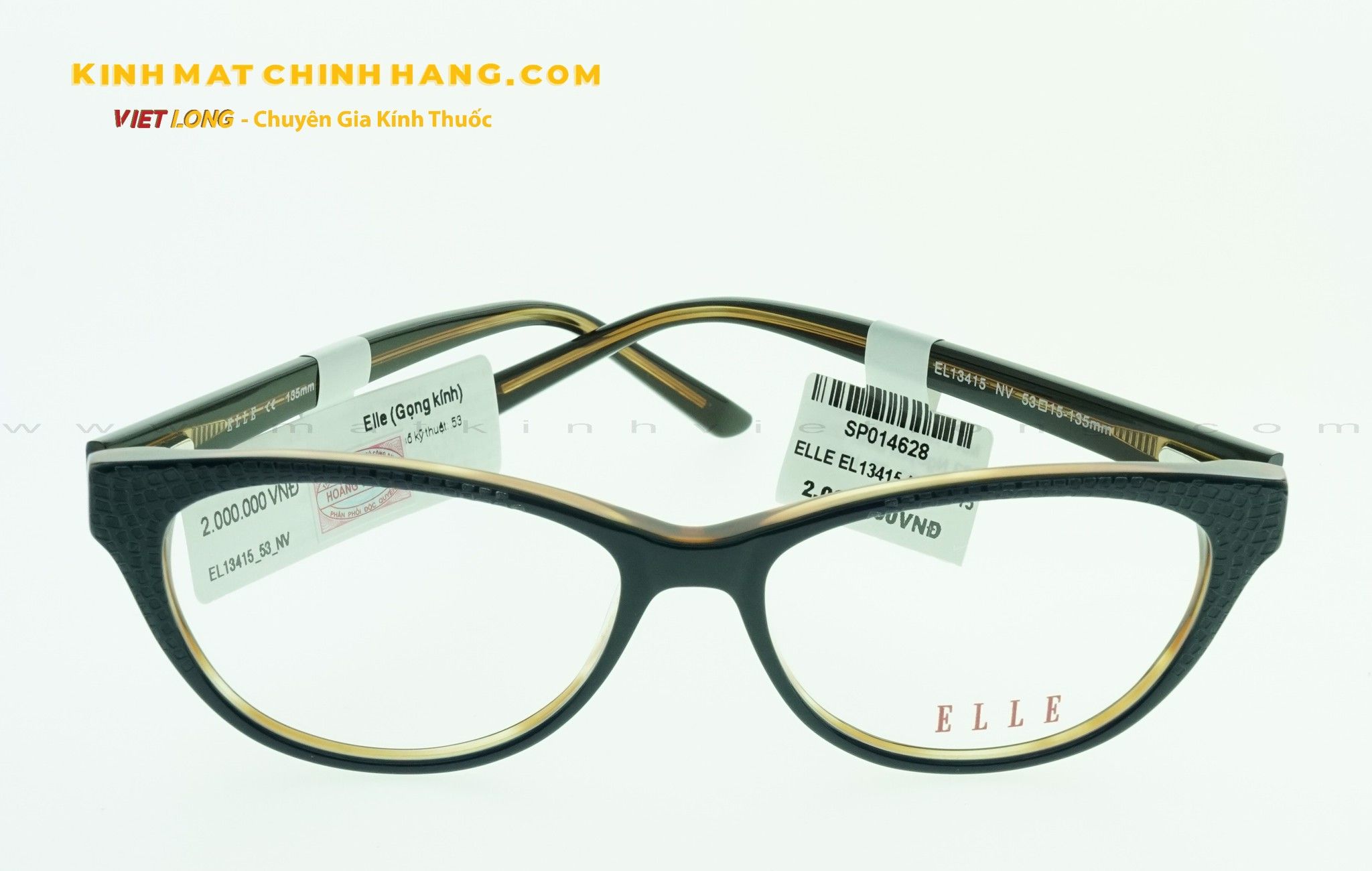  GỌNG KÍNH ELLE EL13415-NV 53-15 