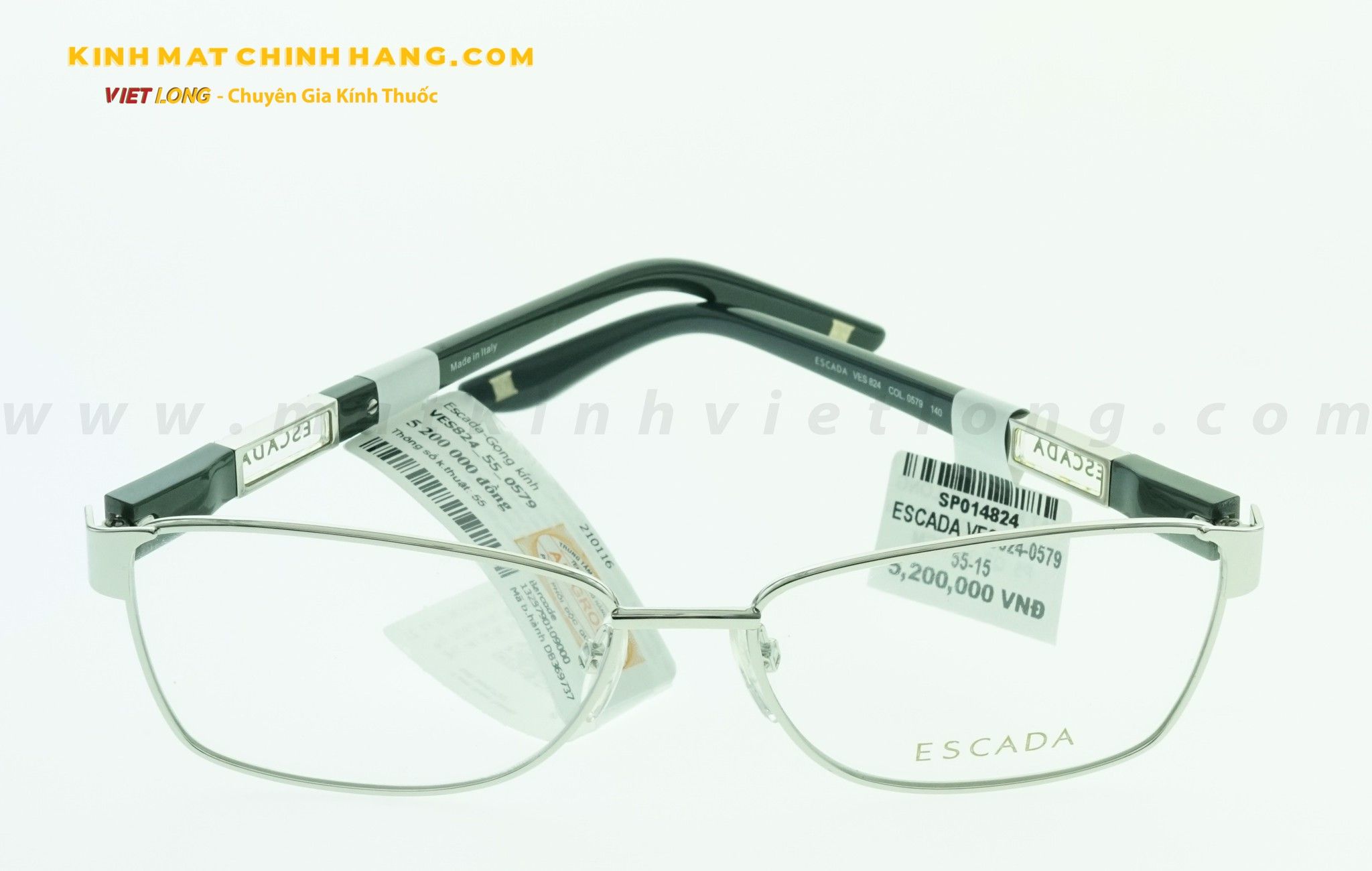  GỌNG KÍNH ESCADA VES824-0579 55-15 