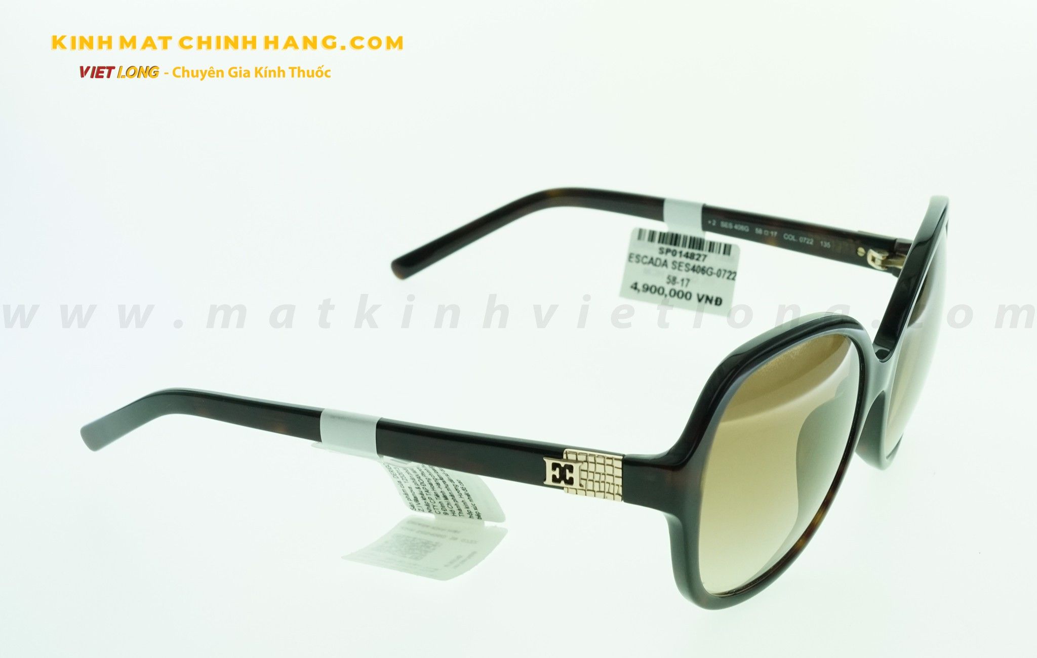  KÍNH MÁT ESCADA SES406G-0722 58-17 