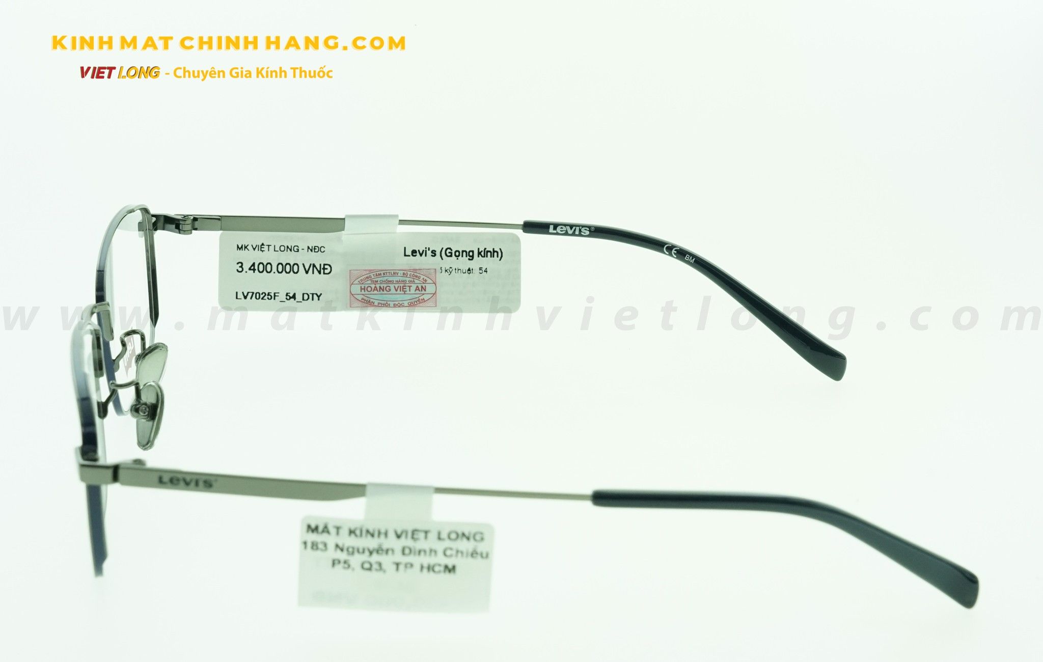  GỌNG KÍNH LEVIS LV7025F-DTY 54-19 