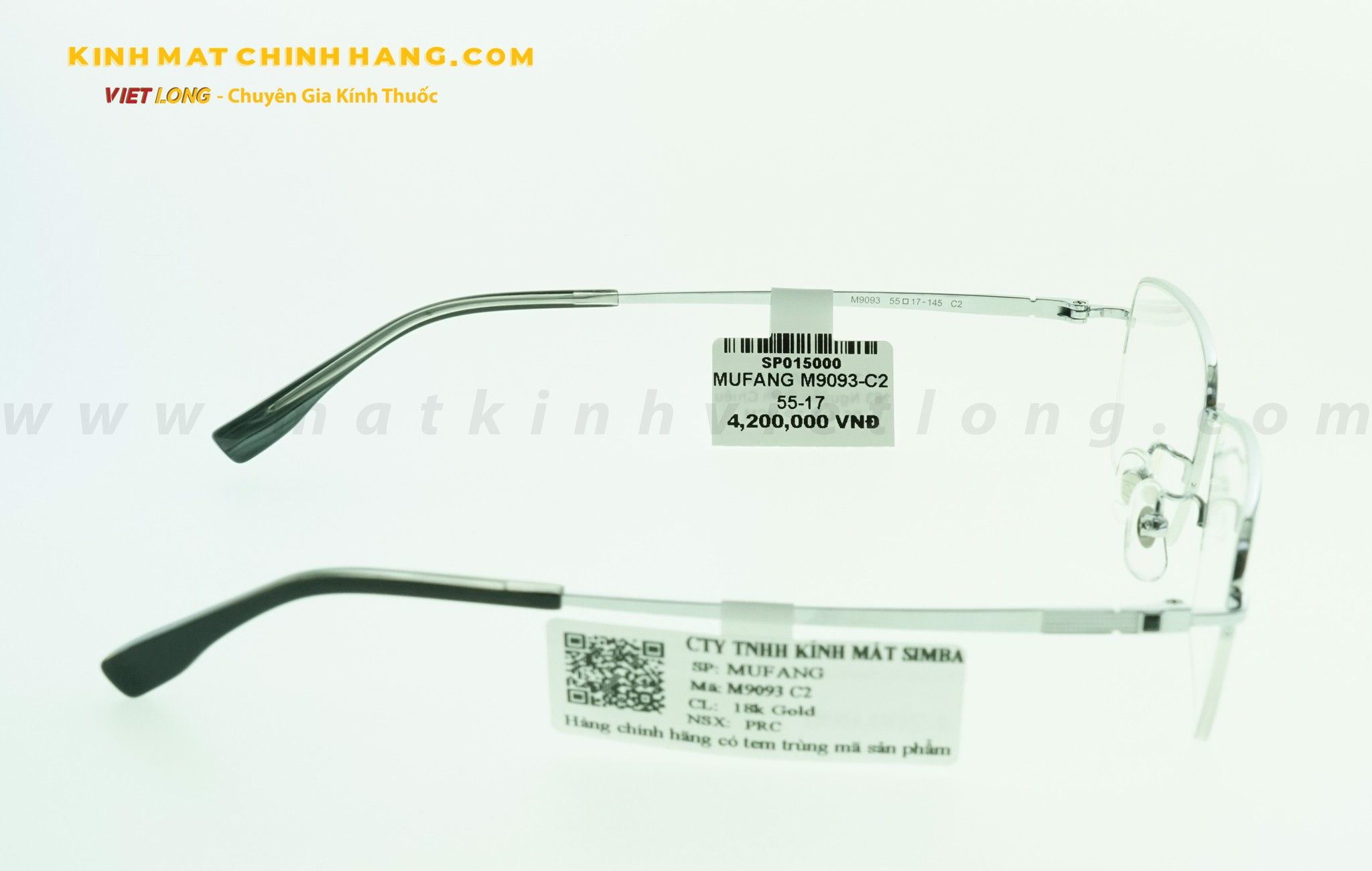  GỌNG KÍNH MUFANG M9093-C2 55-17 