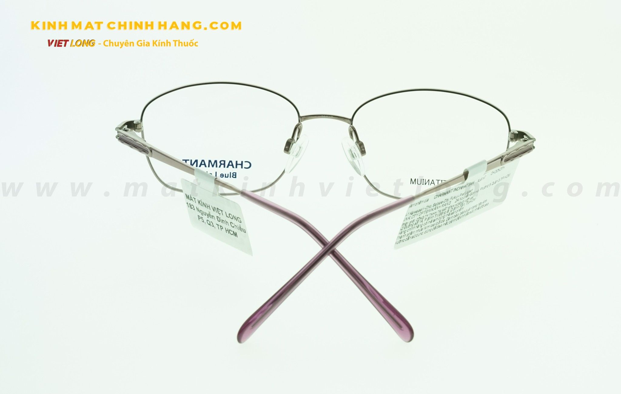  GỌNG KÍNH CHARMANT CH16044-PK 52-17 