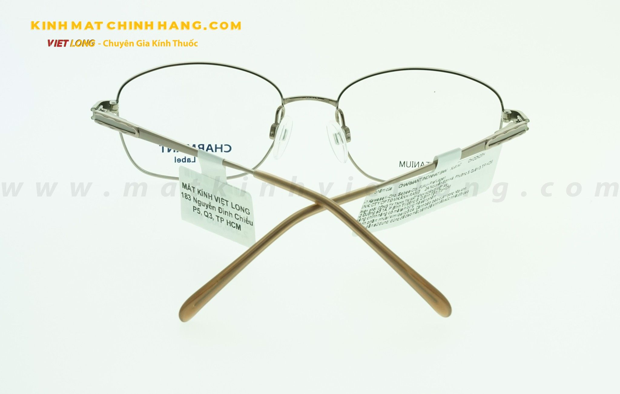  GỌNG KÍNH CHARMANT CH16044-RO 52-17 