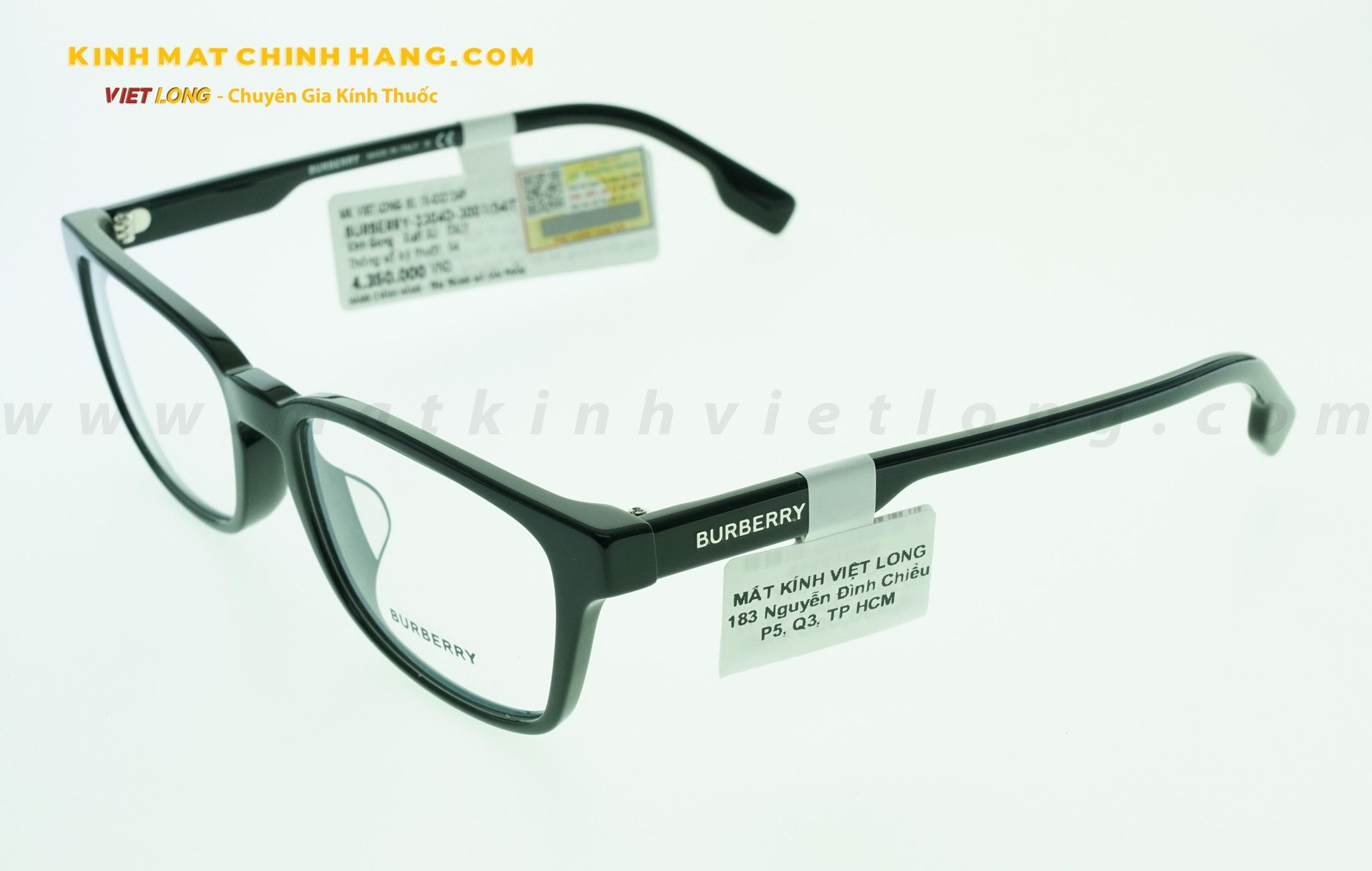  GỌNG KÍNH BURBERRY B2304F-3001 54-17 