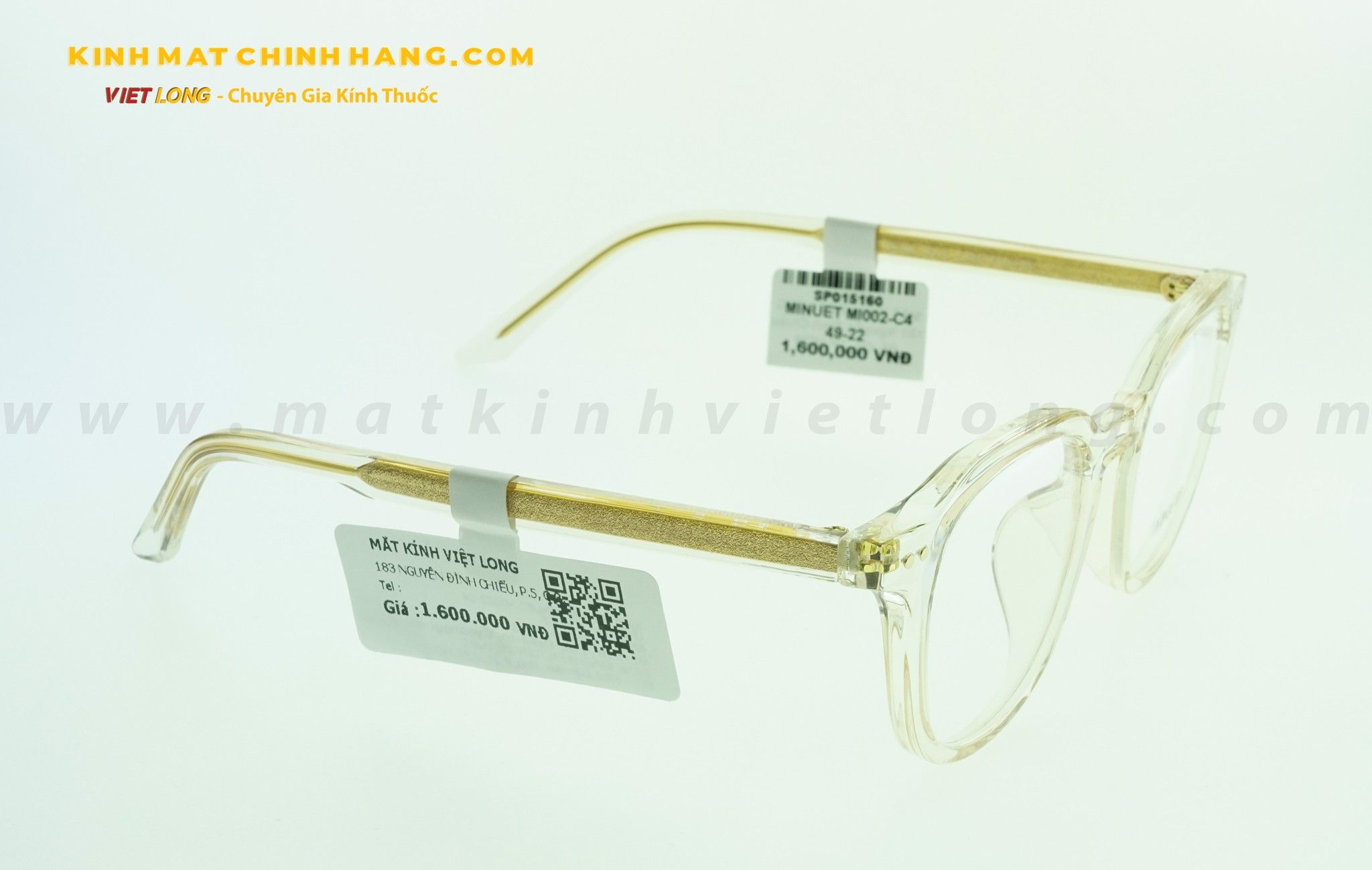  GỌNG KÍNH MINUET MI002-C4 49-22 