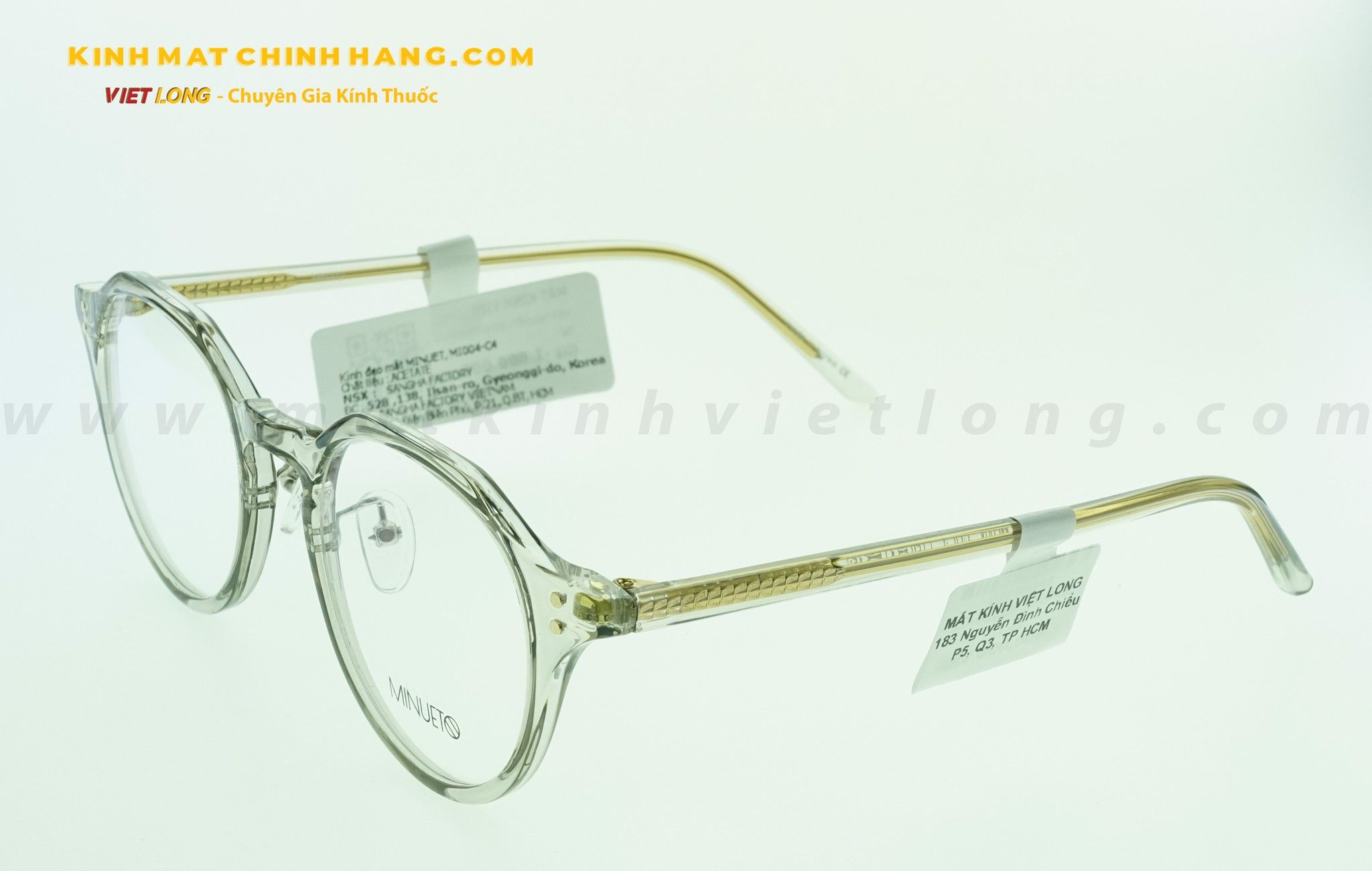  GỌNG KÍNH MINUET MI004-C3 50-17 