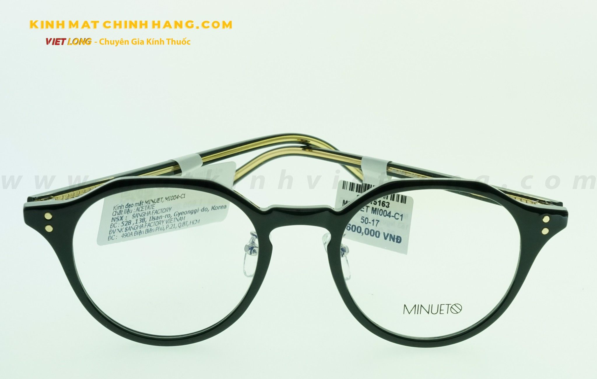  GỌNG KÍNH MINUET MI004-C1 50-17 