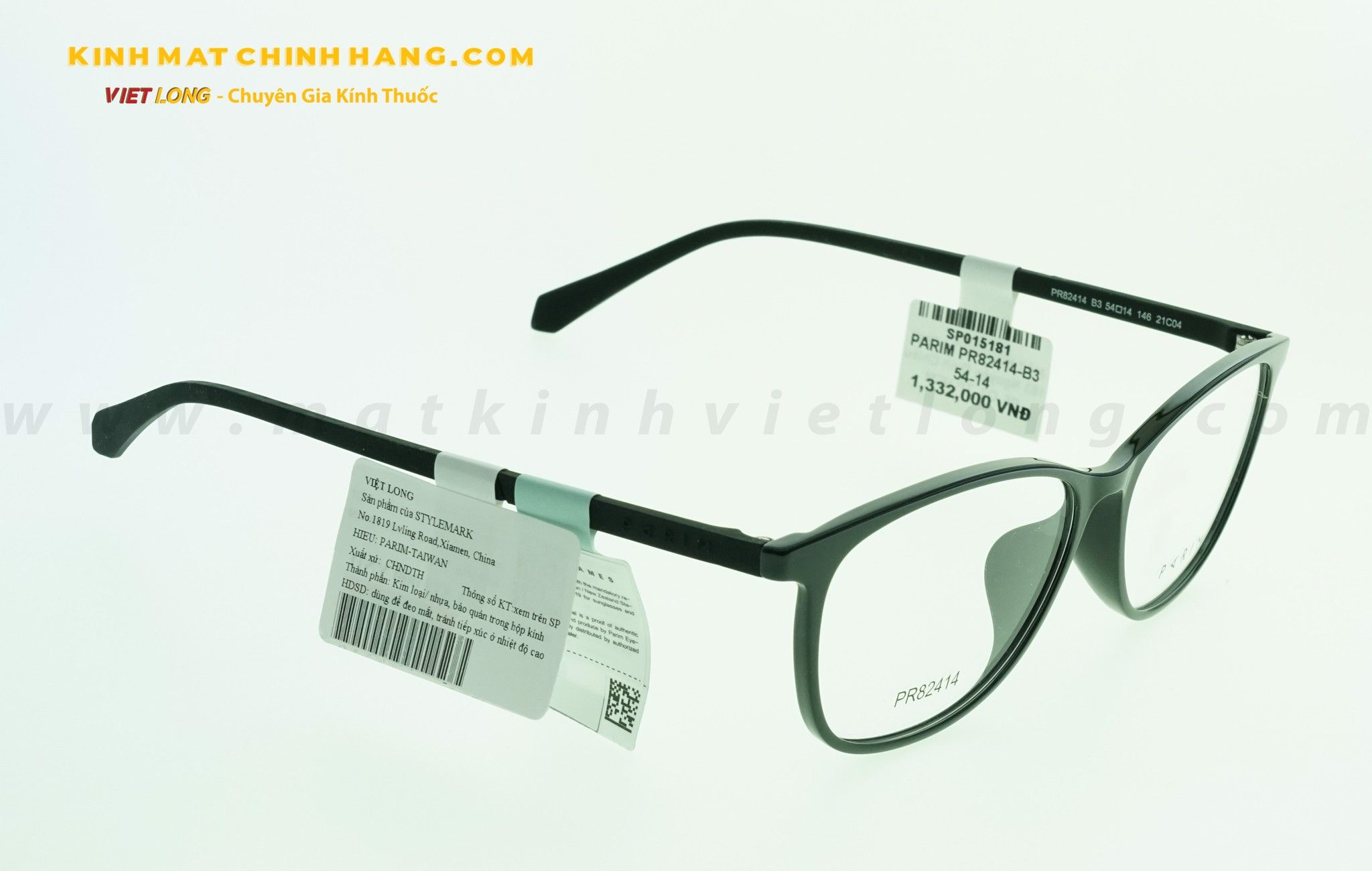  GỌNG KÍNH PARIM PR82414-B3 54-14 