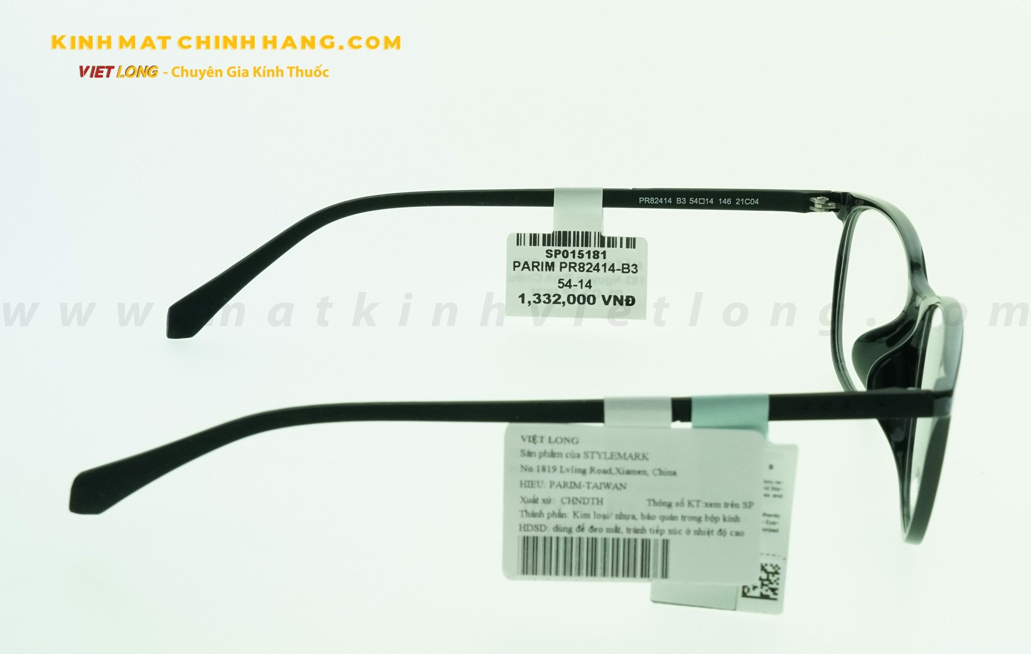  GỌNG KÍNH PARIM PR82414-B3 54-14 