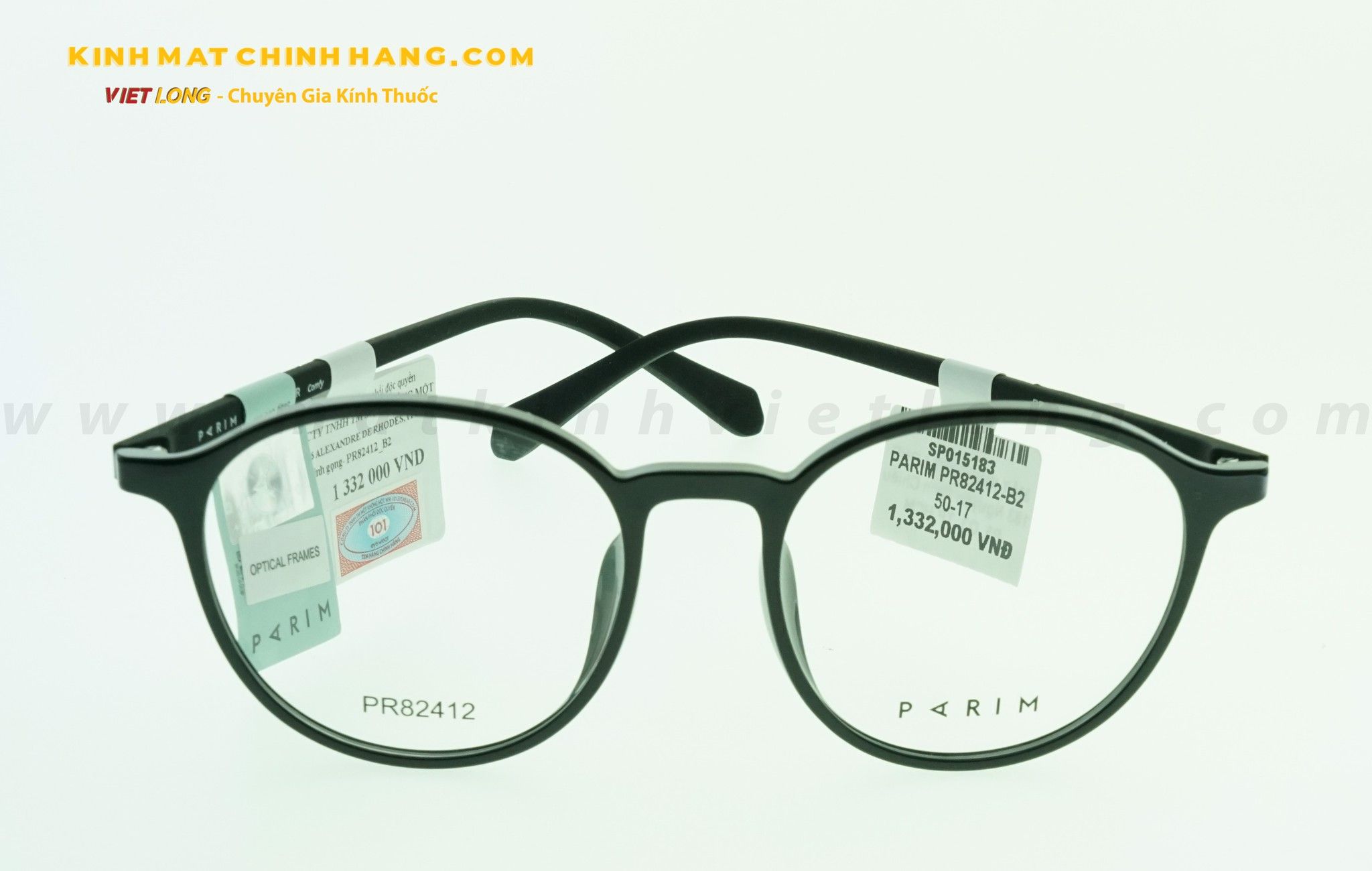  GỌNG KÍNH PARIM PR82412-B2 50-17 